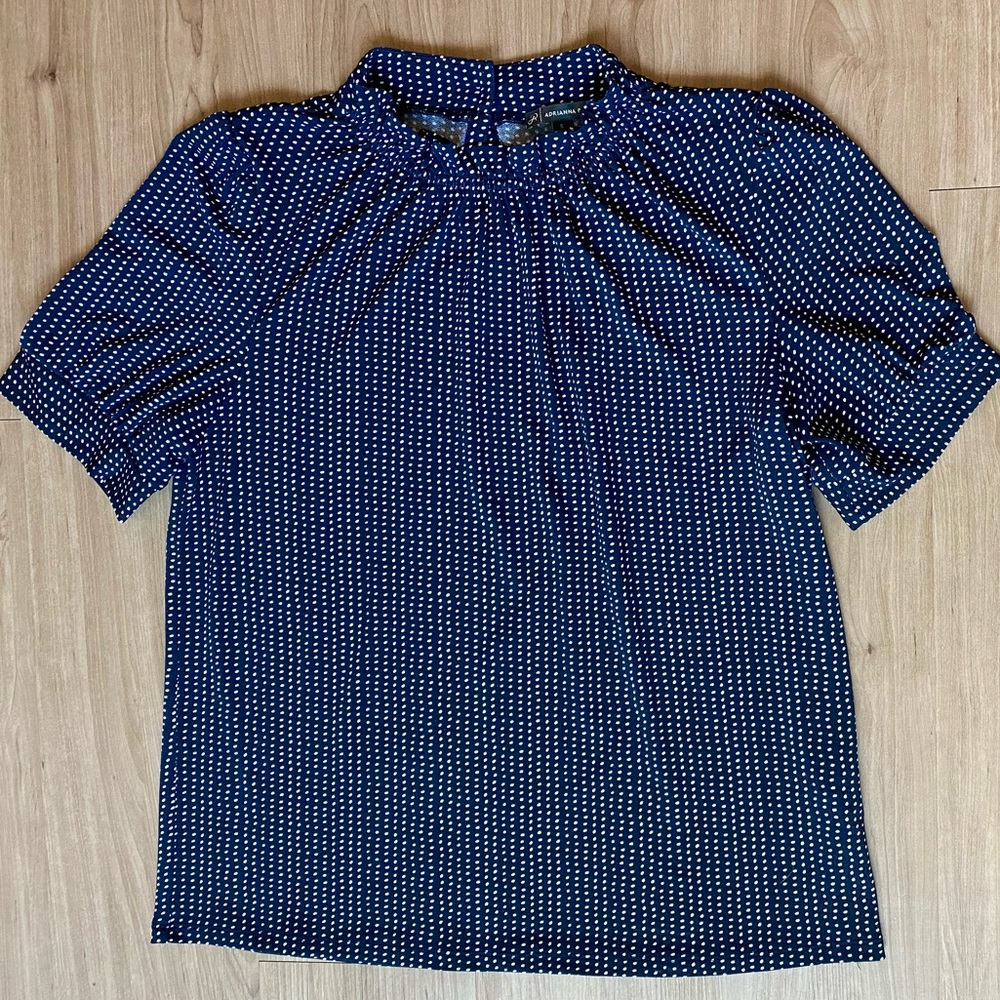 Polka dot blouse